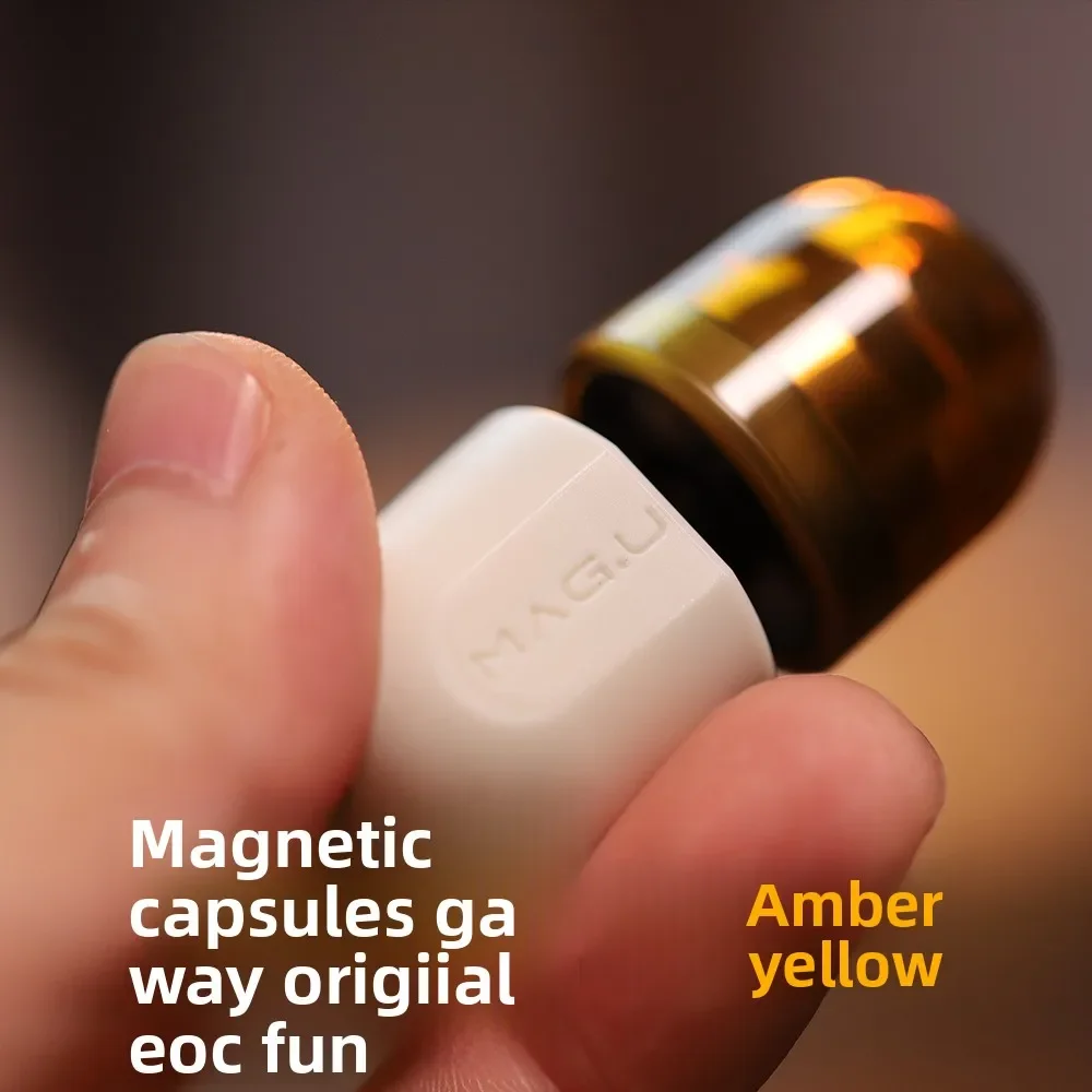 Gao Studio PC Capsule Levitazione magnetica Fidget Spinner EDC Fidget Toys ADHD Mano Spinner Ansia Giocattoli antistress per adulti