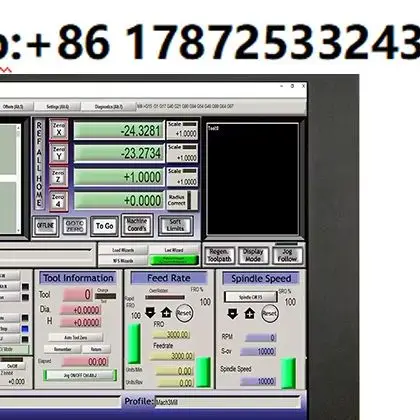 Mach3 CNC controller kit with two compatible Mpg options 3-axis 4-axis 6-axis Mach3 system touch screen display CNC milling