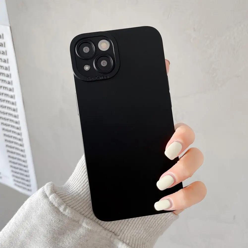 High-quality Mobile Phone TPU Matte Protector Skin-affinity Phone Back Shell TPU Solid Color Phone Case