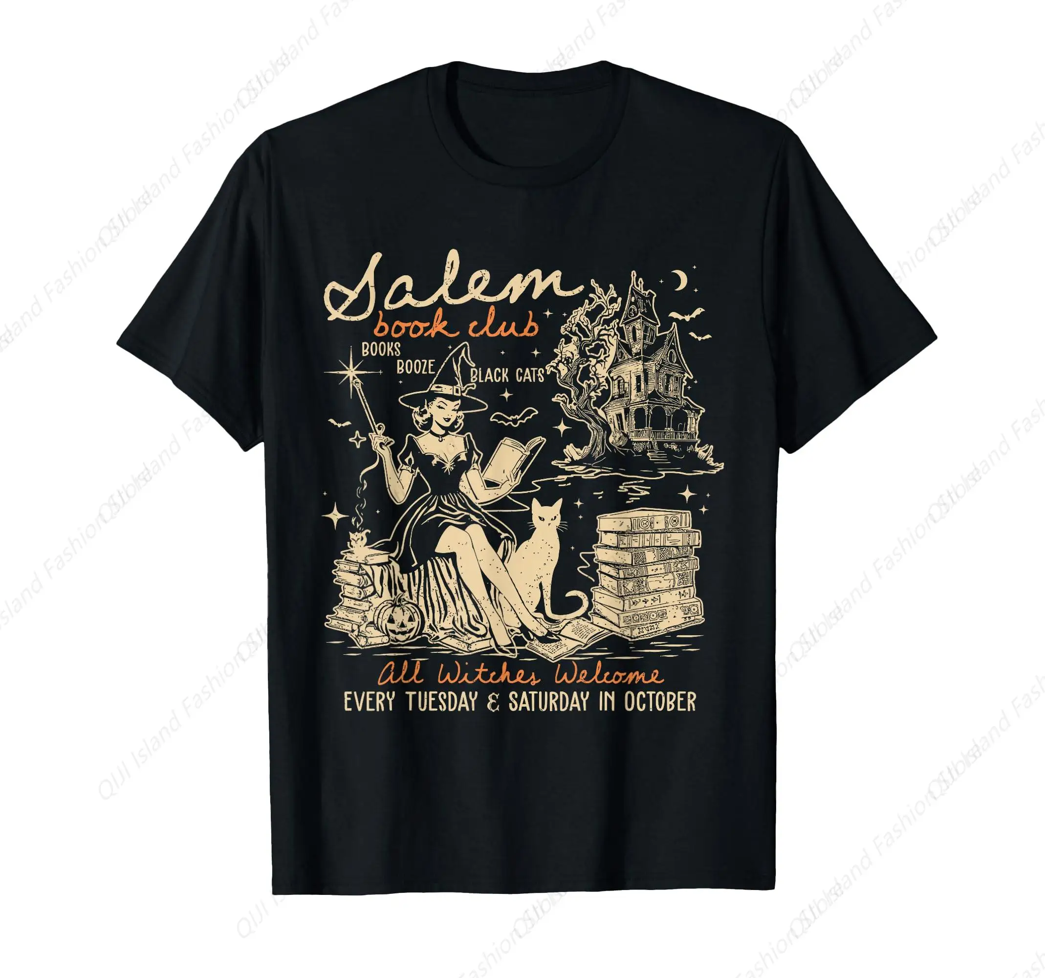 

Salem Witches Witchy Witch Spooky Season Halloween T-Shirt