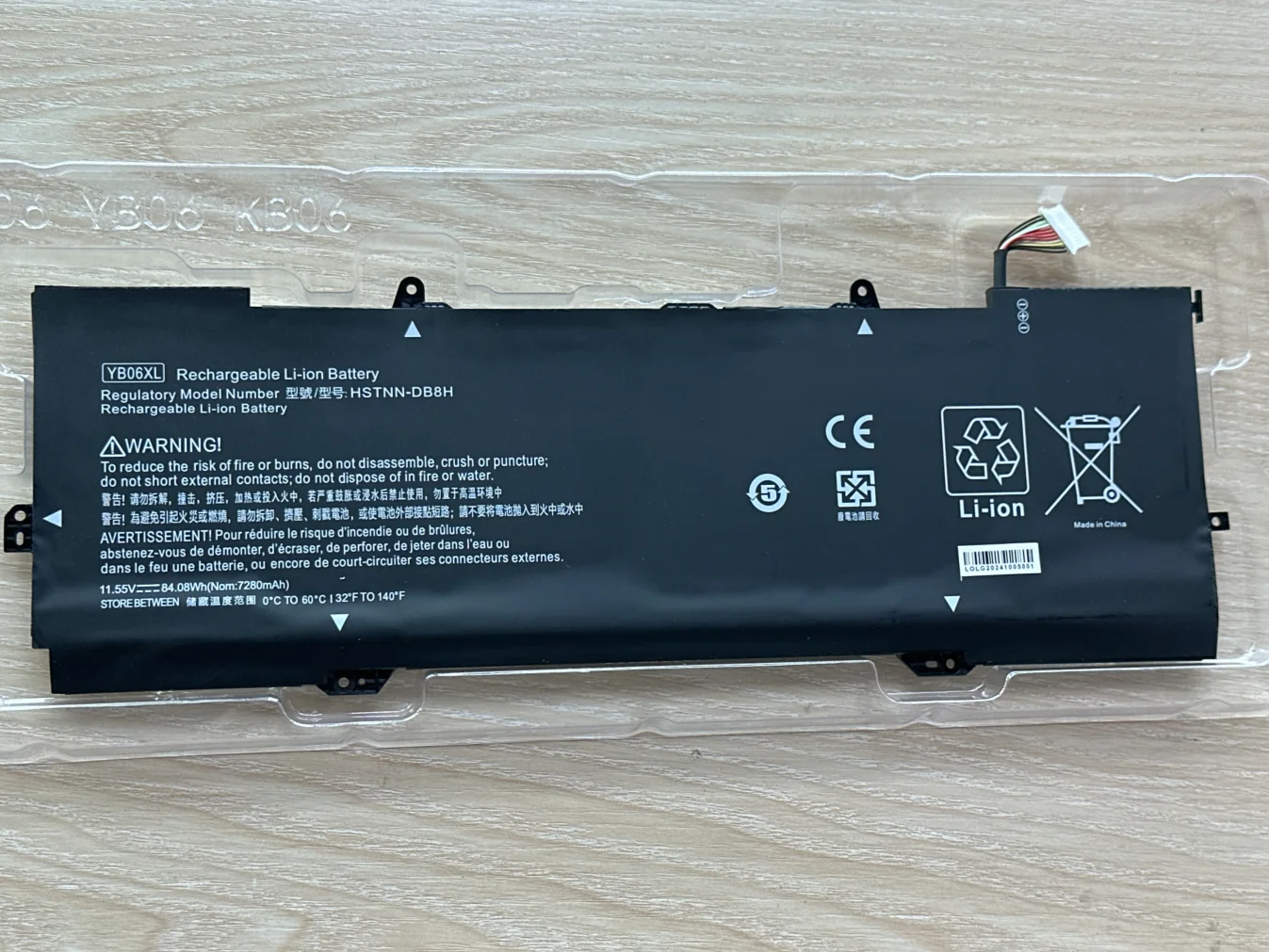 YB06XL 928427-271 HSTNN-DB8H HSTNN-DB8V Laptop Battery For HP Spectre X360 15-CH000NO CH004NB CH011DX CH006NG