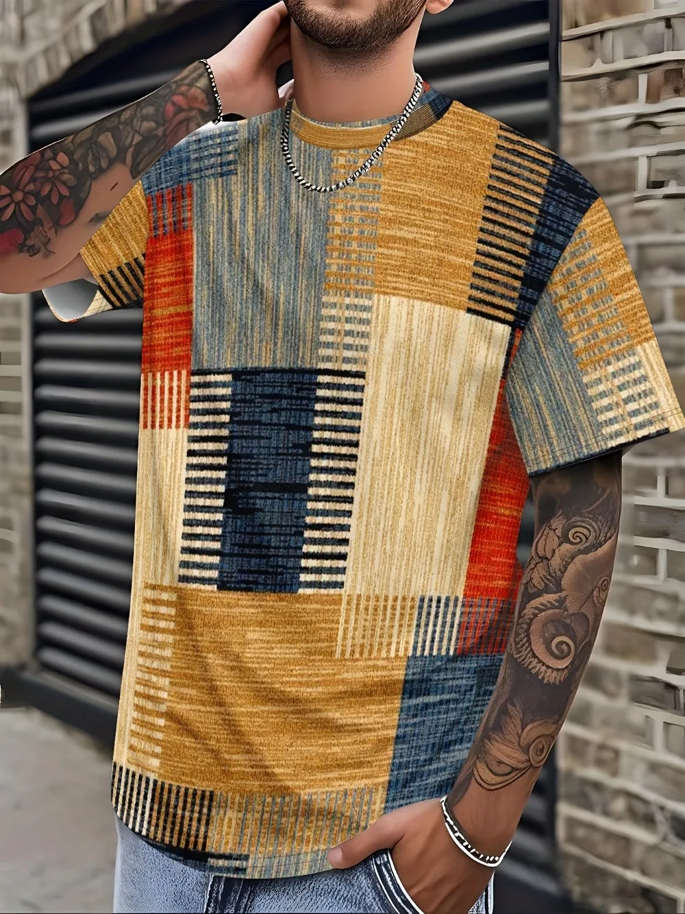 Y2K Retro Harajuku3D Print Sprot Breatha Quick-dry Men Tshirt Outdoor  Daily versatile items Leisure Street ParentChild Clothing