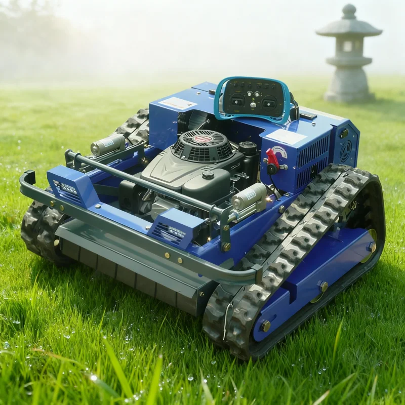 

Индивидуальный вездеходный самоходный робот-газонокосилка с нулевым поворотом и специальным предложением