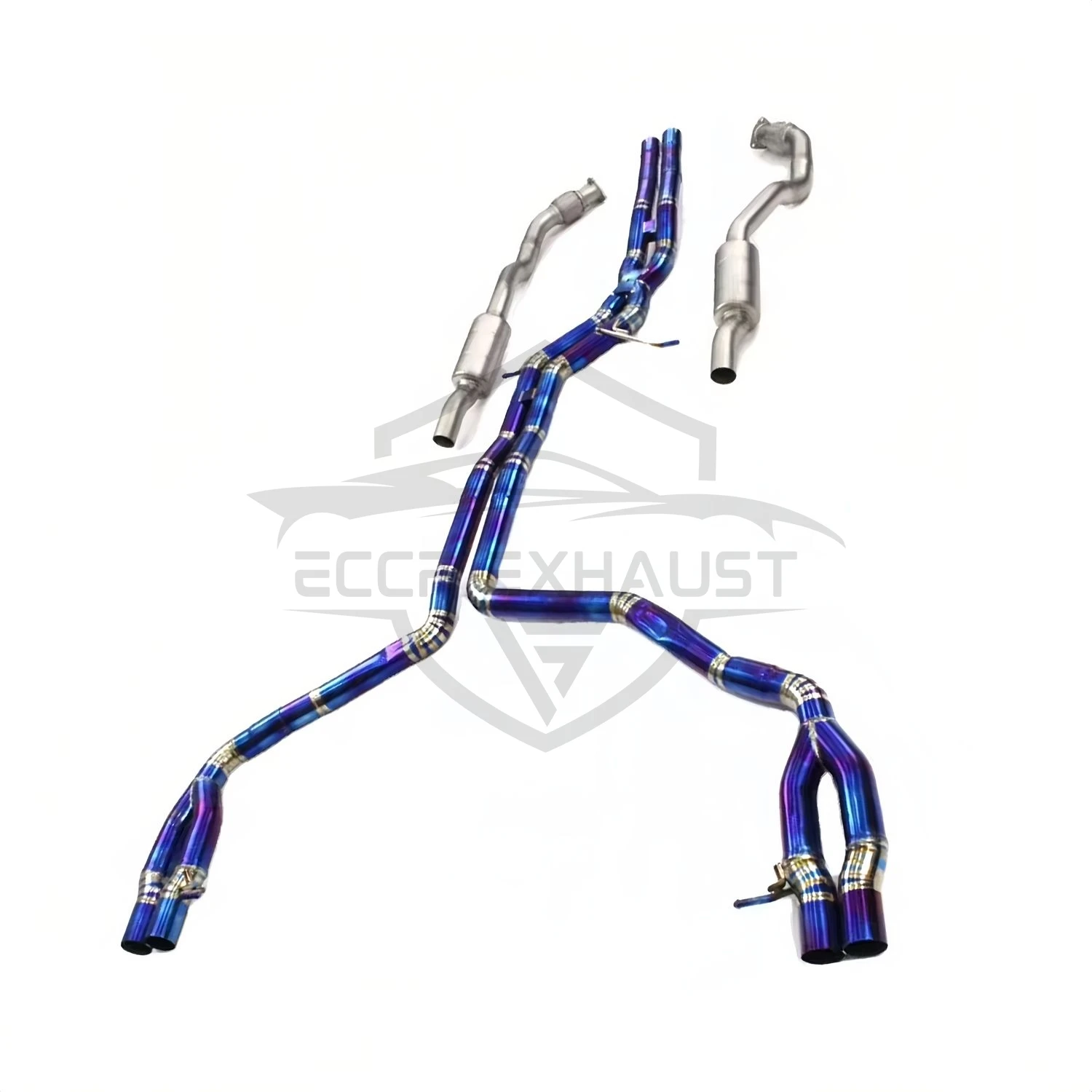 

Sporty TItanium Valved Catback Exhaust With front pipe for Audi S6 S7 RS6 RS7 C7 Unleash True Exhaust Performance