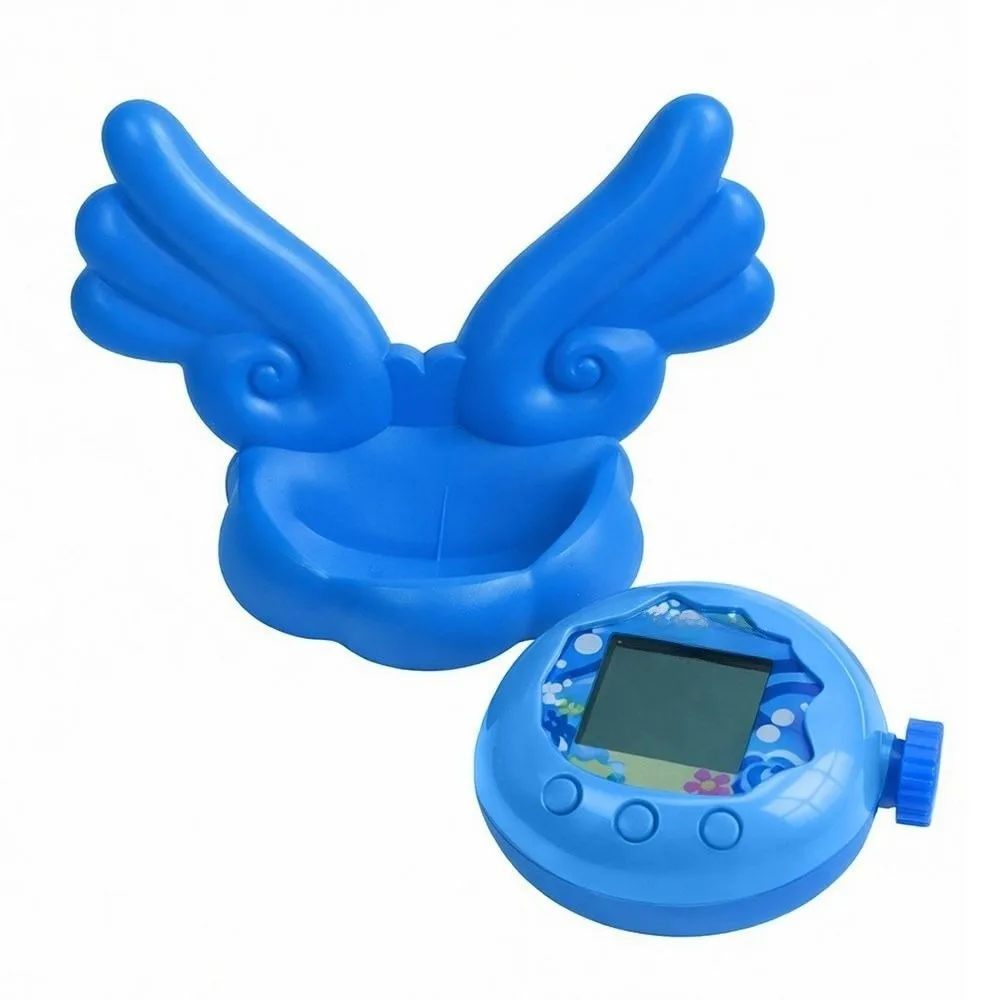 

Anti-Scratch Games Console Stand Cute Cartoon Protective Display Holder Shockproof Angel Wings for Tamagotchi Paradise