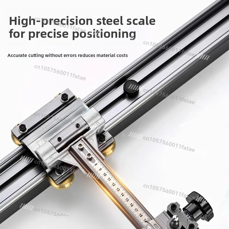 

New Track T Type Push Cutter Manual High Precision Tile Cutter Dual Wheel Scoring Knife