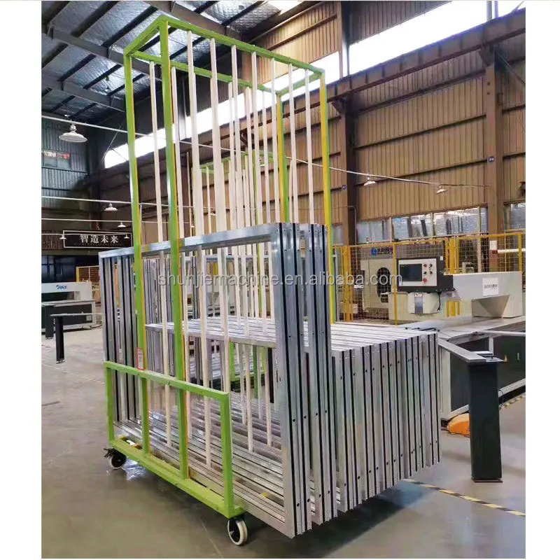 ขายส่ง 3 เมตรสูงสําเร็จรูปกรอบประตูชั้นเก็บลูกกลิ้งประตูแผ่นโลหะ Rack Movable Storage Cart