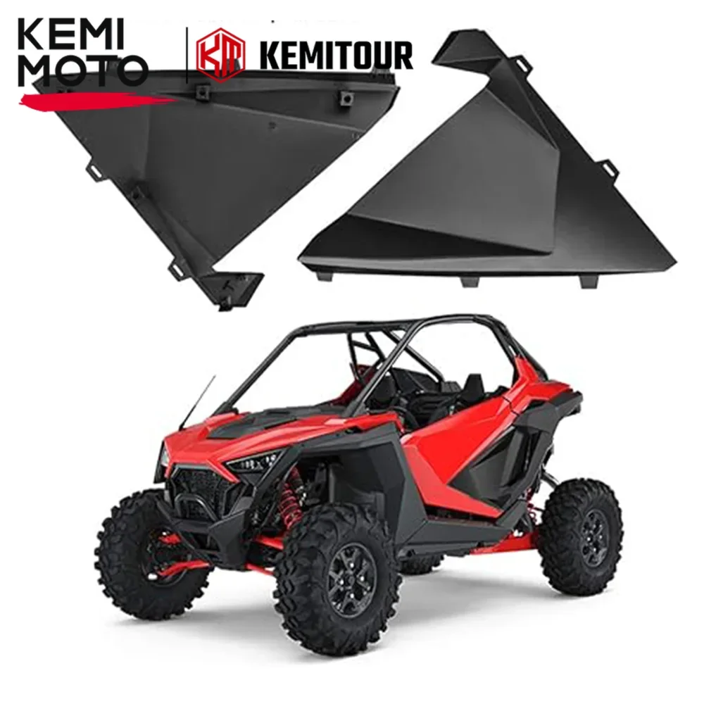 KEMIMOTO Lower Half Door Valance Door Close Off Inserts Panels Compatible with Polaris RZR PRO XP/RZR PRO R/RZR Turbo R #2883765