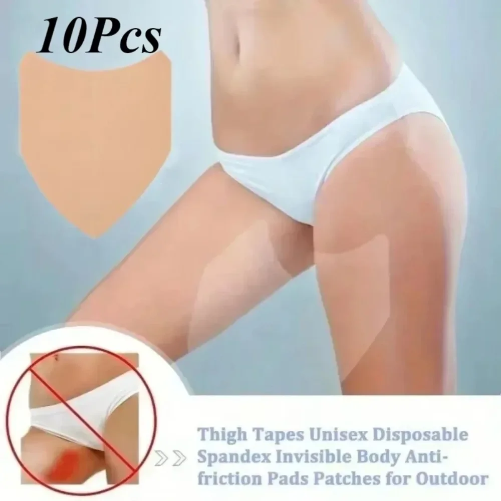 Autocollants Anti-usure invisibles sans Trace, bandes de cuisses jetables, Patch Anti-frottement, coussinets Anti-Friction portables pour le corps pour femmes
