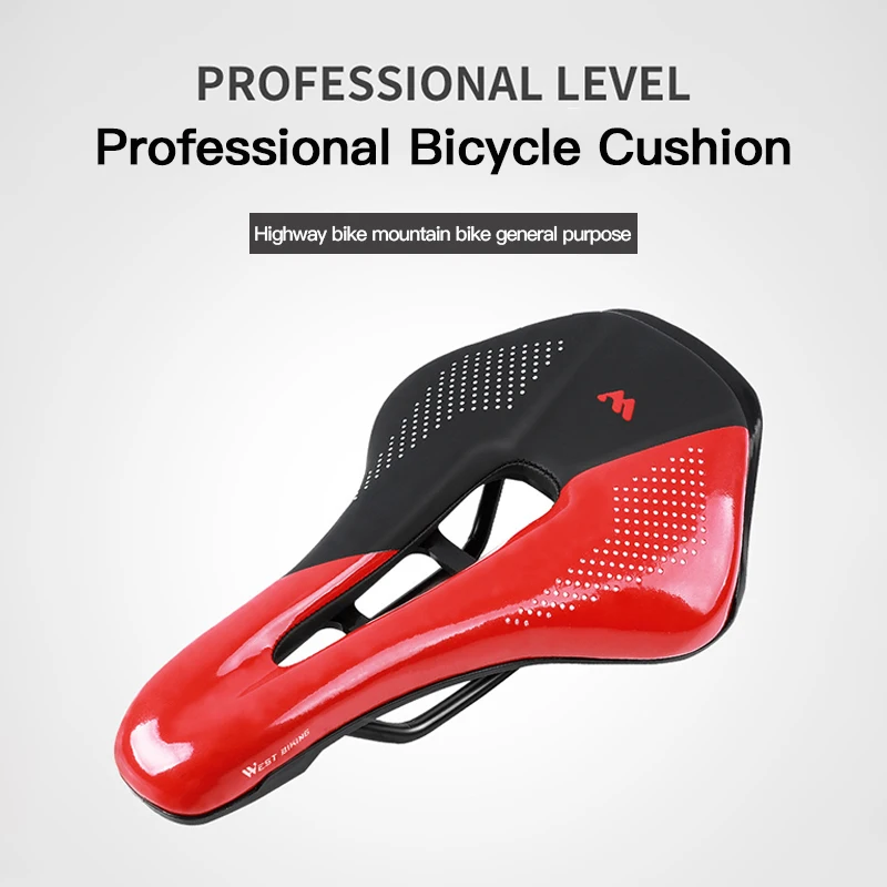 Easy To Install Prostatic Saddle Comfortable Reduce Pressure On Prostate Biking Innovative Design Waterproof Road Bike Seat