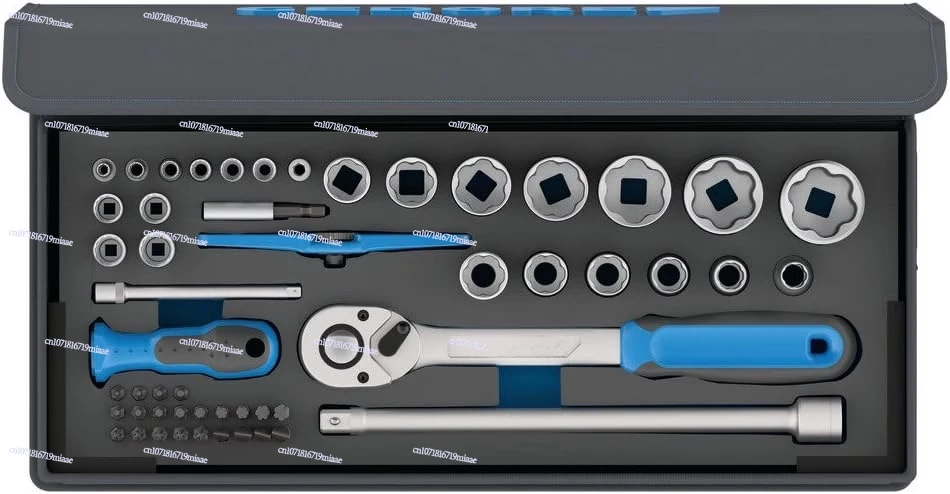 

TC 19-20-MU-10 Tool Set 1/4 "+ 1/2" 52 Pieces