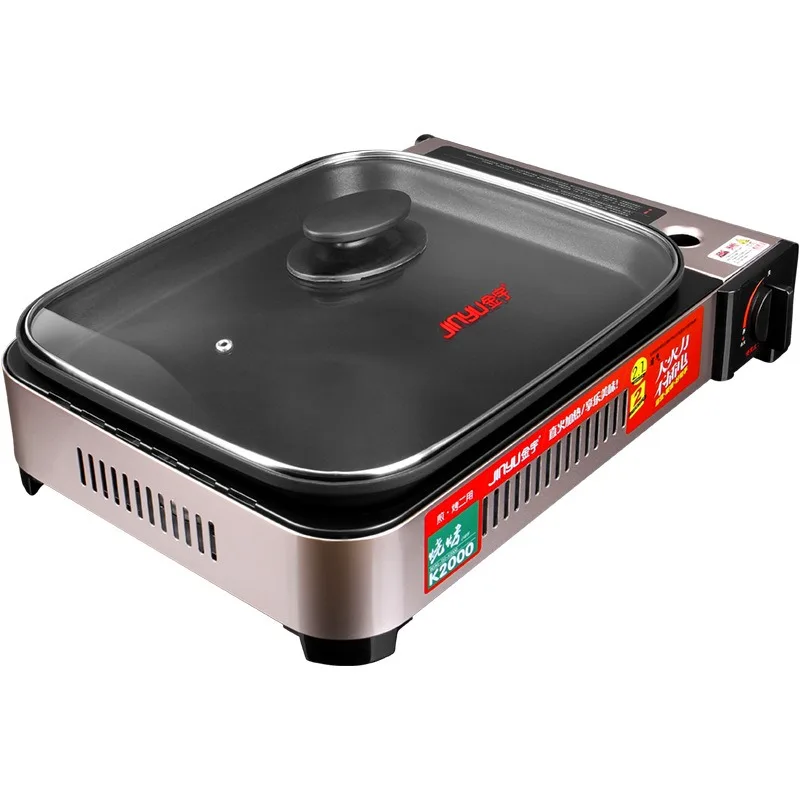 

Manual Commercial Cassette Stove Portable Outdoor Steel & Metal Cookware for Household Grilled Fish Kitchenware Gas Stove