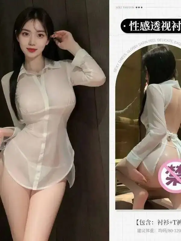 Sexy turn-down colarinho bonito volta profunda v gravata divisão ol secretário camisa vestido curto elegante malha renda pura camisas finas 8rwl