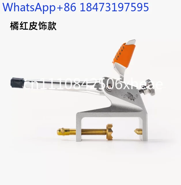 Metal Wanli Aluminum Alloy Pure Copper Cowhide Fishing Tel Battery and Follow The Bracket Insertion Cross Wood Catering Tel Wild