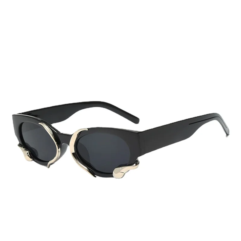 New Vintage Oval Sunglasses Women Brand Designer Sun Glasses Women/Men Cat Eye Retro Fashion Eyewear UV400 Gafas De Sol image 3