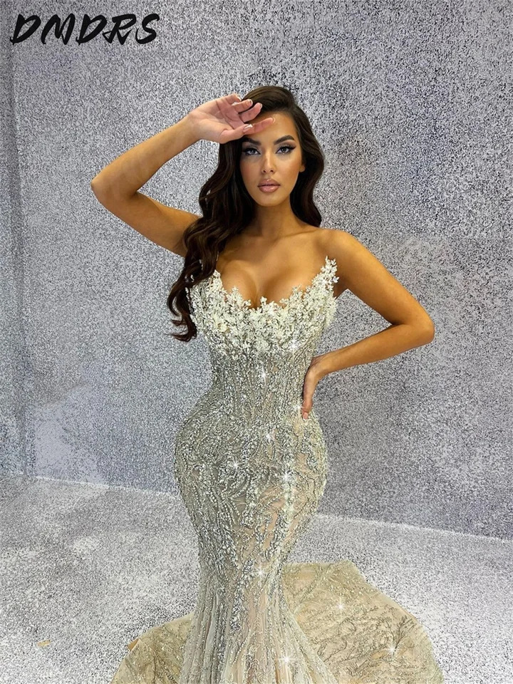 blue long sleeve evening dress Blue Prom Dress 2026 Long Lace Applique Evening Dress Tulle Dark Navy Sash Floor Length Party Dress wedding guest Dress