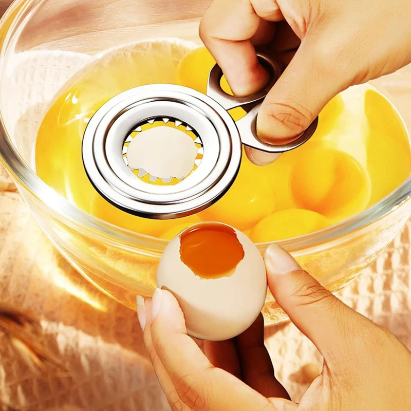 3PCS Stainless Steel Egg Topper Opener Tool Egg Cracker Cutter Topper Egg Cutter Egg Shell Cutter For Boiled Eggs Topper