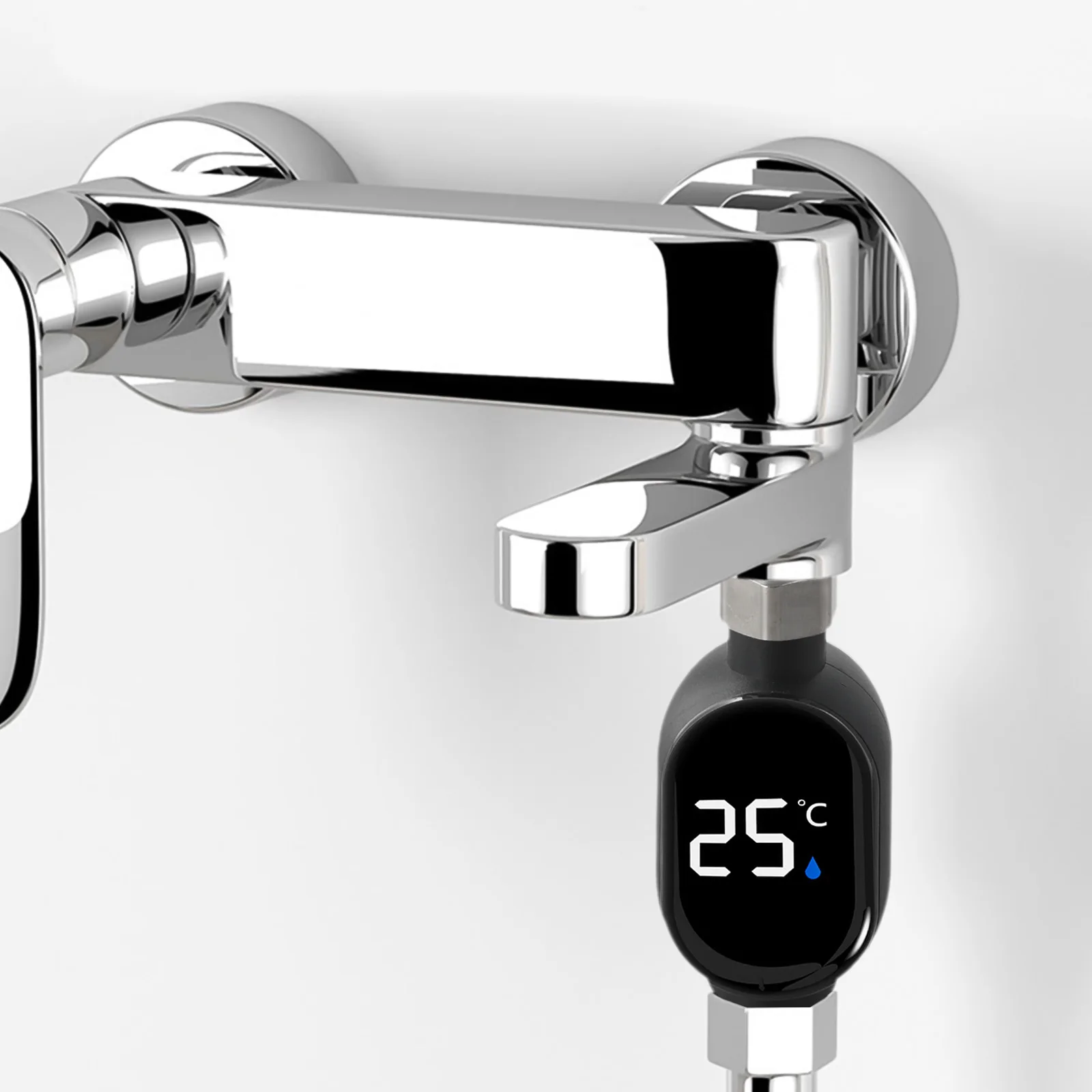 1pc Wasserdichte Intelligente Temperatur Digital Display Wasserhahn Thermometer Bad Thermometer Mit Digital Display Dusche Thermometer