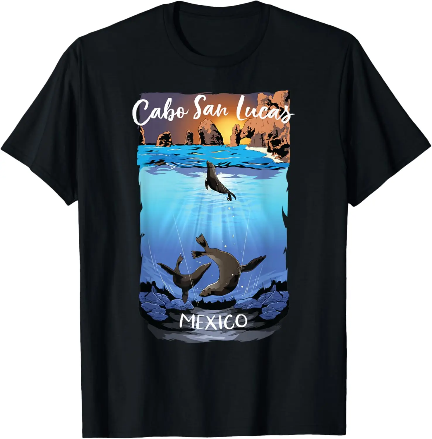 Baja California Sur Mexico The Arch of Cabo San Lucas T-Shirt