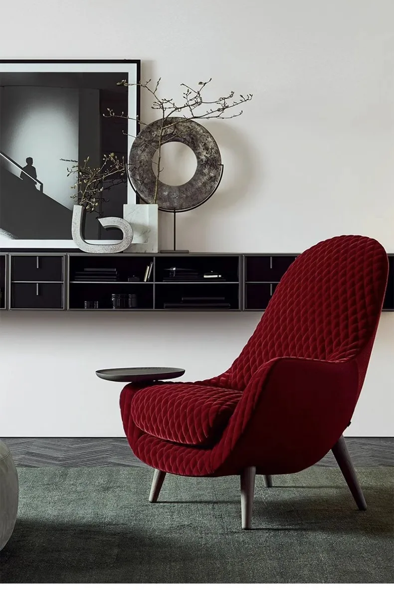 Cadeira de sofá individual de lazer