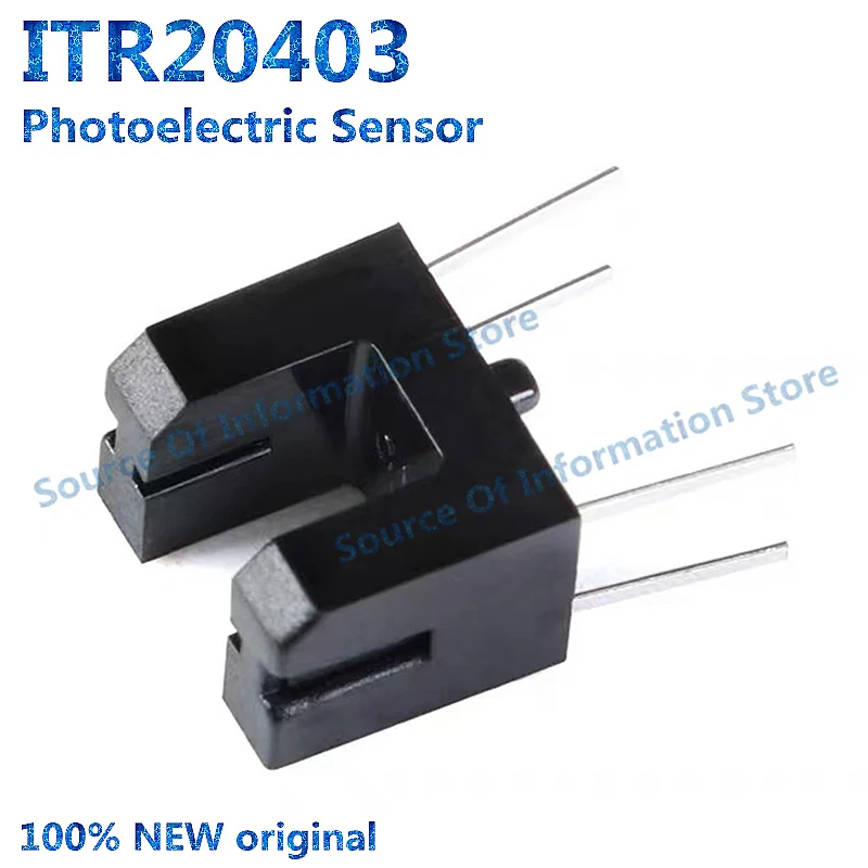 

100Pcs, ITR20403 Ultra Small Slot Photocoupler, Photoelectric Sensor, Switch, Slot Width, 3mm