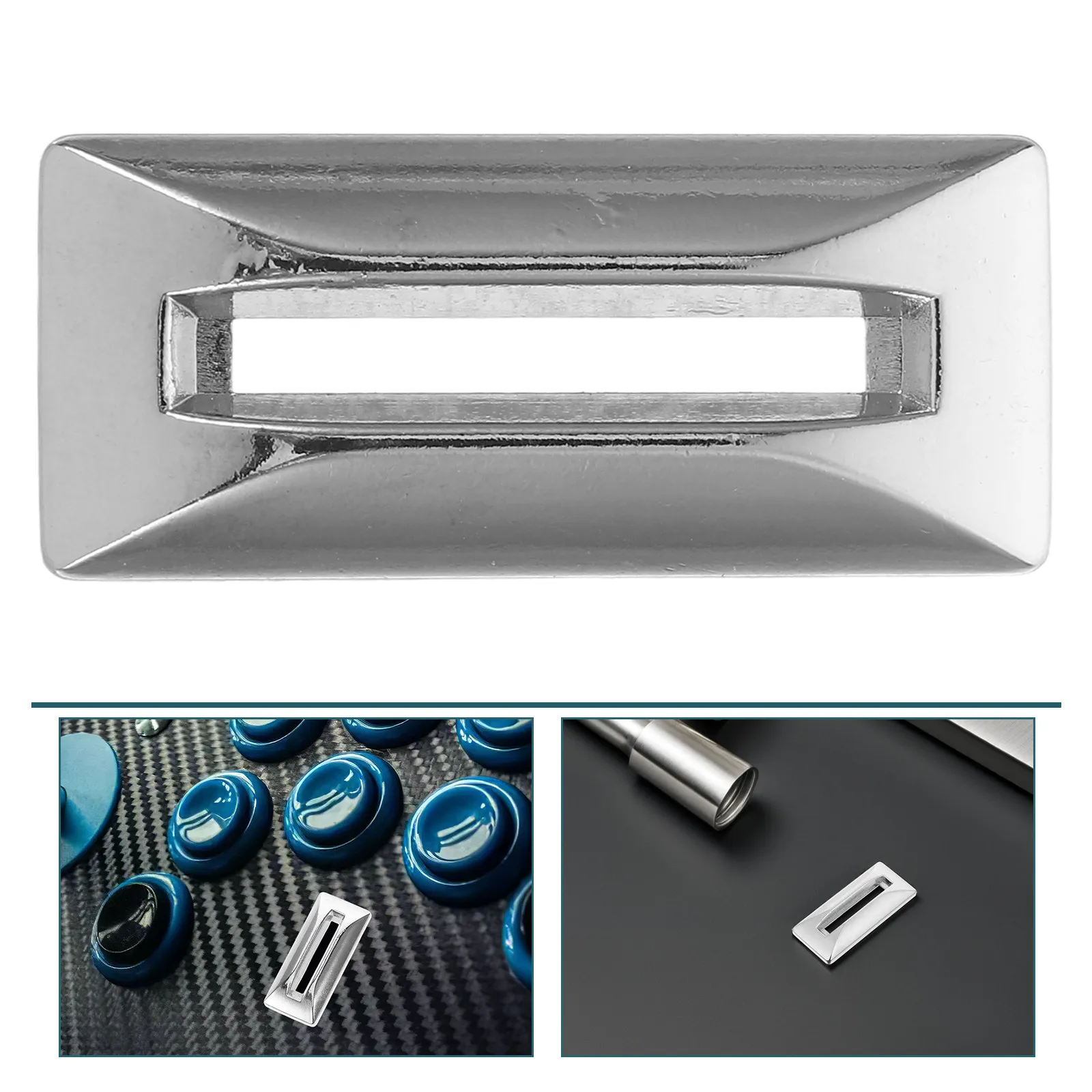 2Pcs Metal Coin Slot Lid Reusable Cash Saving Box Insert for DIY Wood Bank Jar Holder Coin Slot Bank Lid