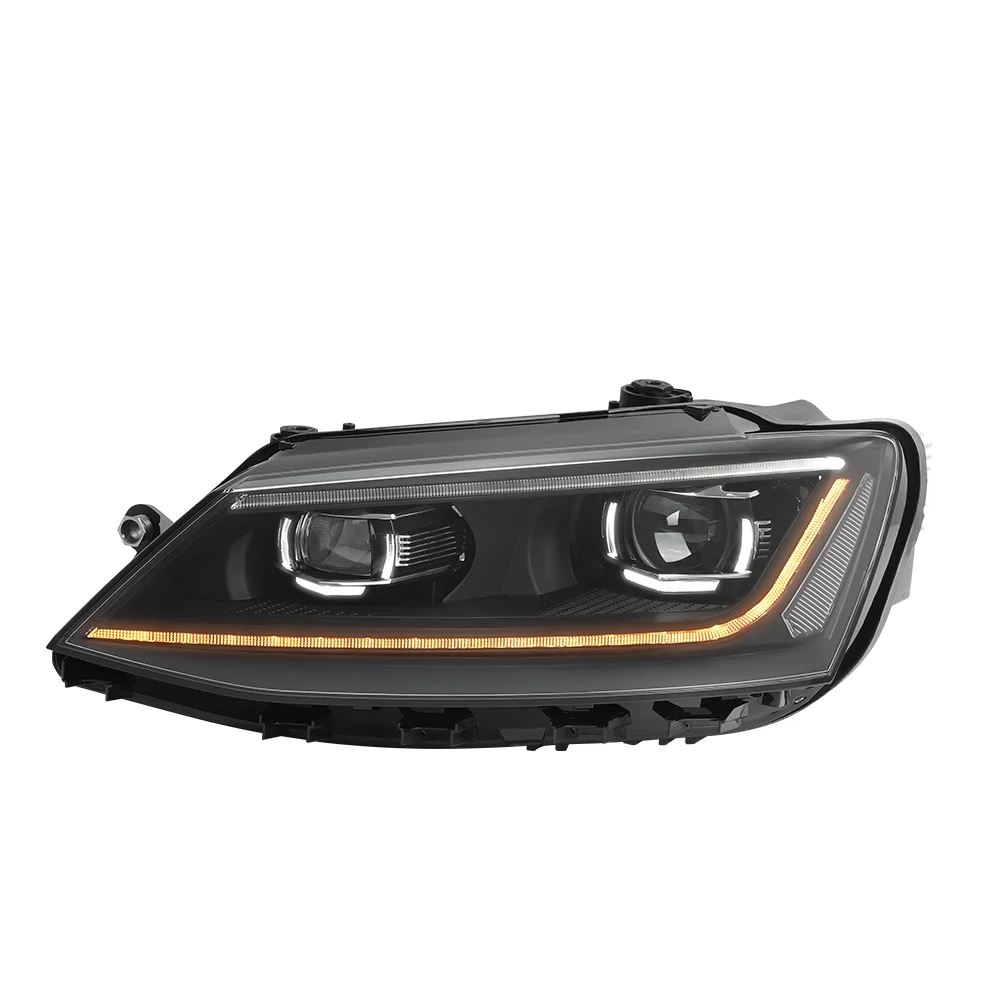 

Светодиодные фары STLF Plug and Play для Jetta 2012-2018 гг., новые фары для проектора дневных ходовых огней