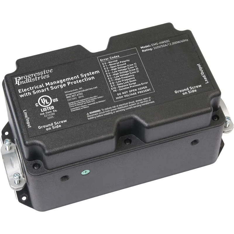 RV Surge Protector – 30-50 Amp, Portable and Hardwired Options, with Fault Detection