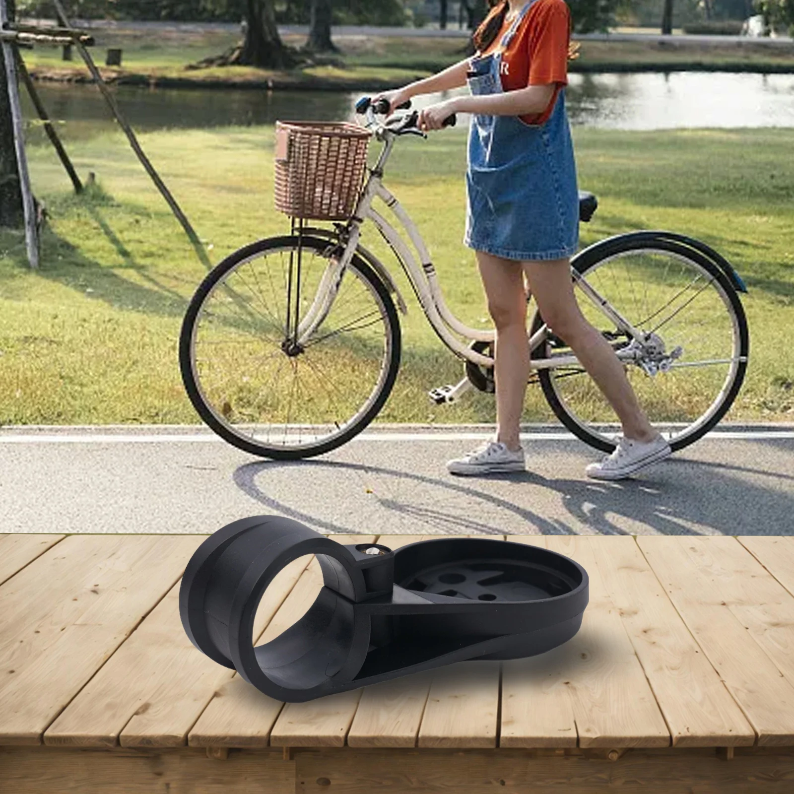 

For TT Rest Bar Computer Mount Holder for Bike Bicycle Speedometer and Odometer Bracket Compatible with For Garmin Devices