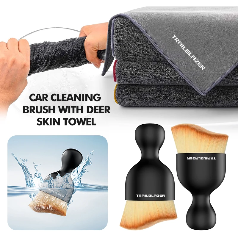 Brosse de nettoyage intérieur de voiture pour Chevrolet, brosse douce pour le nettoyage des sorties d'air, Cruze AVEO Colorado Spark Lacetti Trailblazer