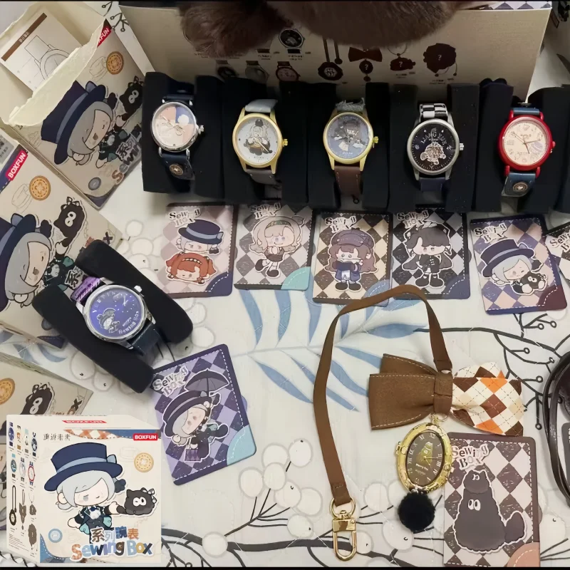 Boxfun Reverse 1999 Anime Wristwatch Sonetto Vertin Marcus Liang Yue Cosplay Cartoon Wrist Watch Collectible Birthday Gifts Toys