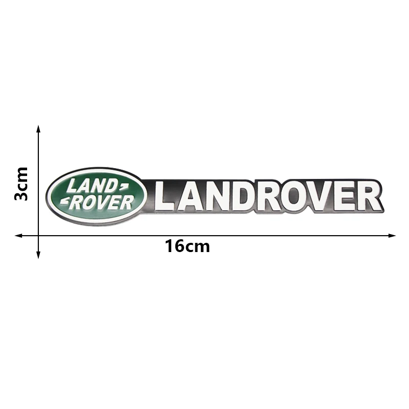 Car Stickers Aluminum Badge Badge Logo Style Decal Sticker For Land Rover Range Rover Discovery 4 Freelander 2 Car Sticker