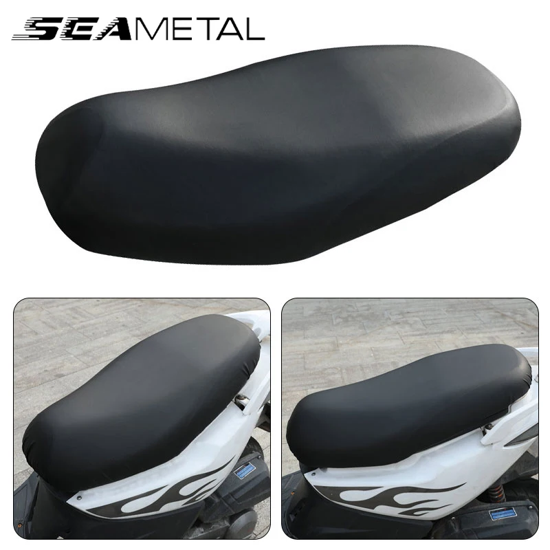

Universal Motorcycle Seat Cover Protector - Waterproof PU Leather Anti-Scratch Cushion Cover Mat