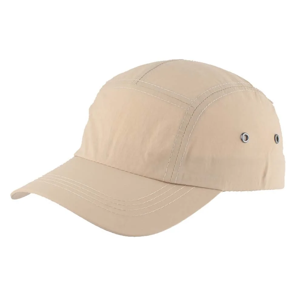

Trendy Breathable Solid Color Peaked Cap Cotton Thin Quick-drying Baseball Hat Polyester Soft Unisex Sunscreen Hat Sun Visor
