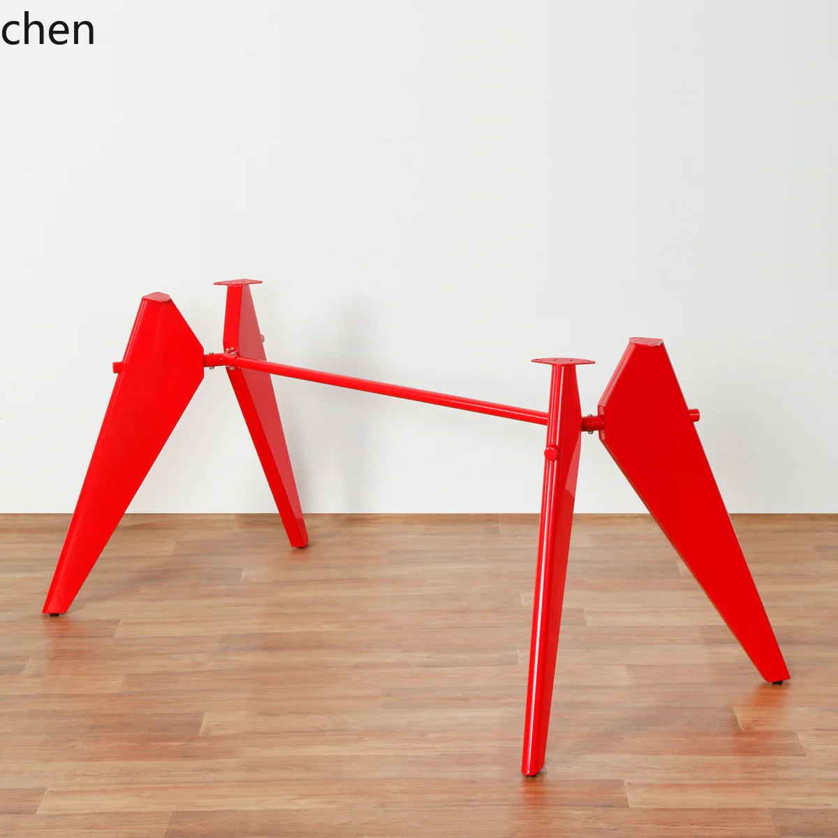 CZ Dining Table Leg Bracket Solid Wood Table Office Desk Foot Frame Personalized Table Foot Iron Art