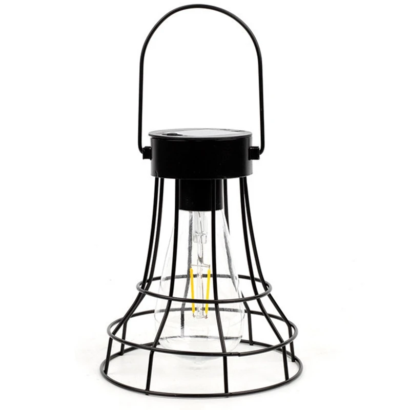 กันน้ําโคมไฟพลังงานแสงอาทิตย์โคมไฟสวนกลางแจ้ง Camping แขวนหลอดไฟ LED ต้นไม้ Night Light ตกแต่งสําหรับ YARD Patio