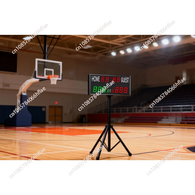 Basketball, Volleyball, Billiards, Badminton, Special Scoreboard, Multi-function LED Electronic Timing Scoreboard AA