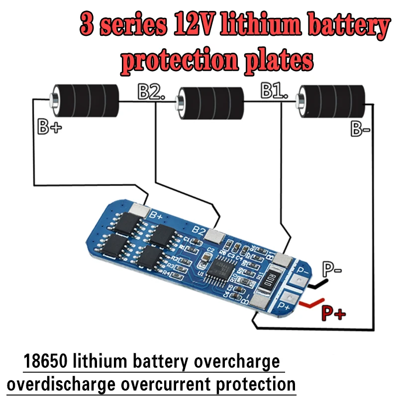 3S 10A18650 Lithium…