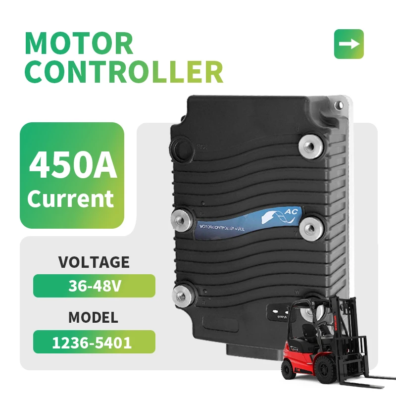 

1236-5401 36-48V 450A AC Speed Controller for Curtis Electric Forklift Golf Cart