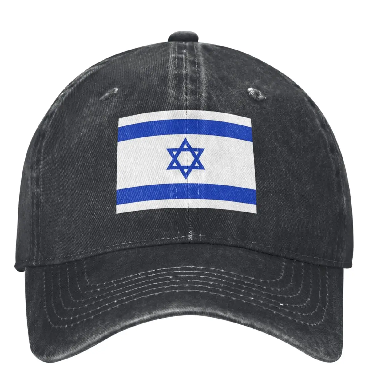 Israel Flag Casual Baseball Cap Spring Blue And White Trucker Hat Hunting Camping Snapback Cap Unisex Fitted Retro Baseball Caps