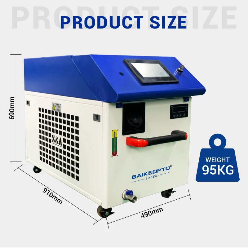 Handheld Fiber Laser Welding Machine 1500w High Quality Welding for Metal Easy to Operate