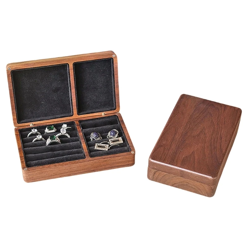 Elegant Jewelry Storage Case Multipurpose Tiered with Spacious Drawers for Rings and Earring Home Organization 40GB