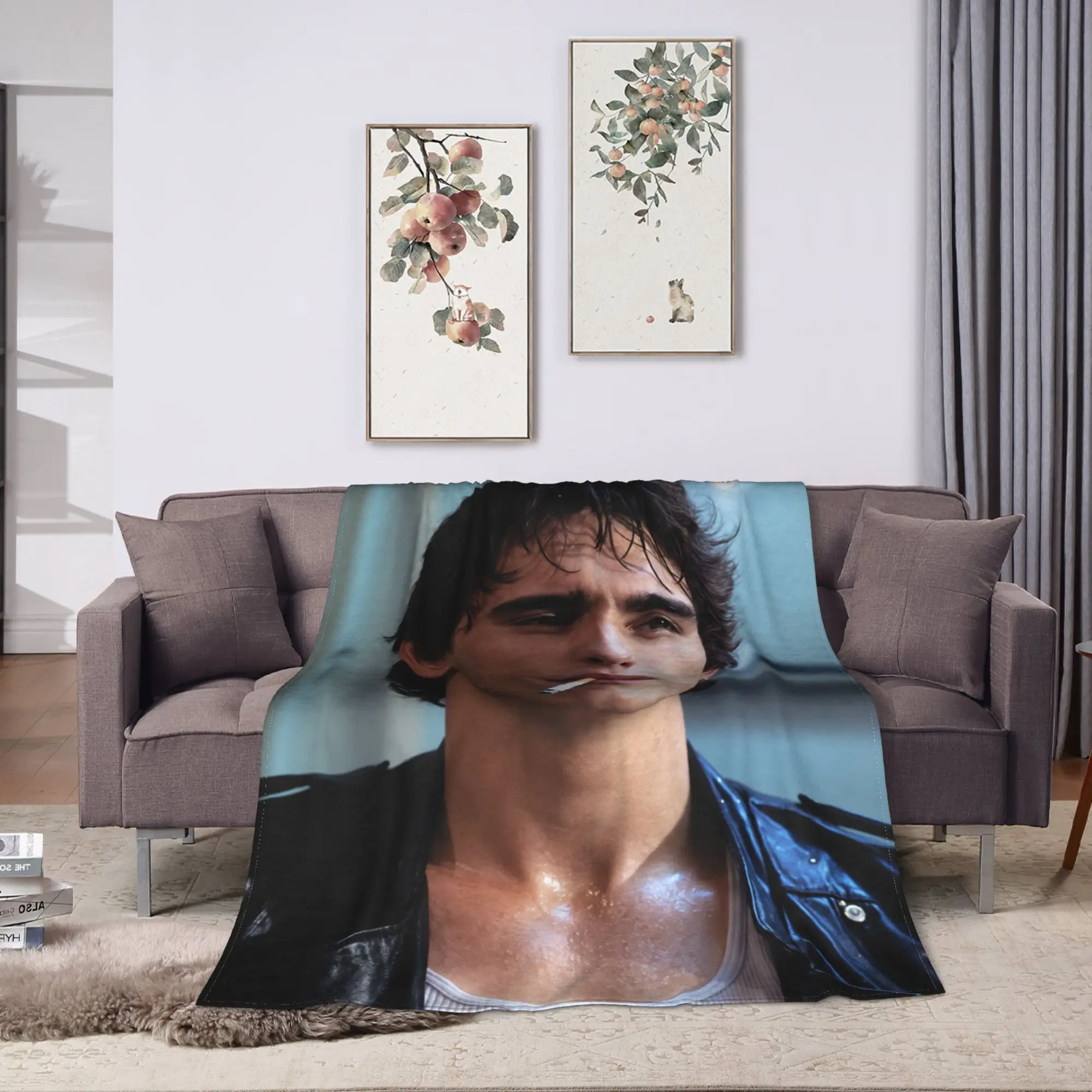 Super Warm Blankets Girls Dallas Winston The Outsiders Movie Throw Blanket Flannel Bedspread For Couch Bed Fluffy Sofa Bed Cover