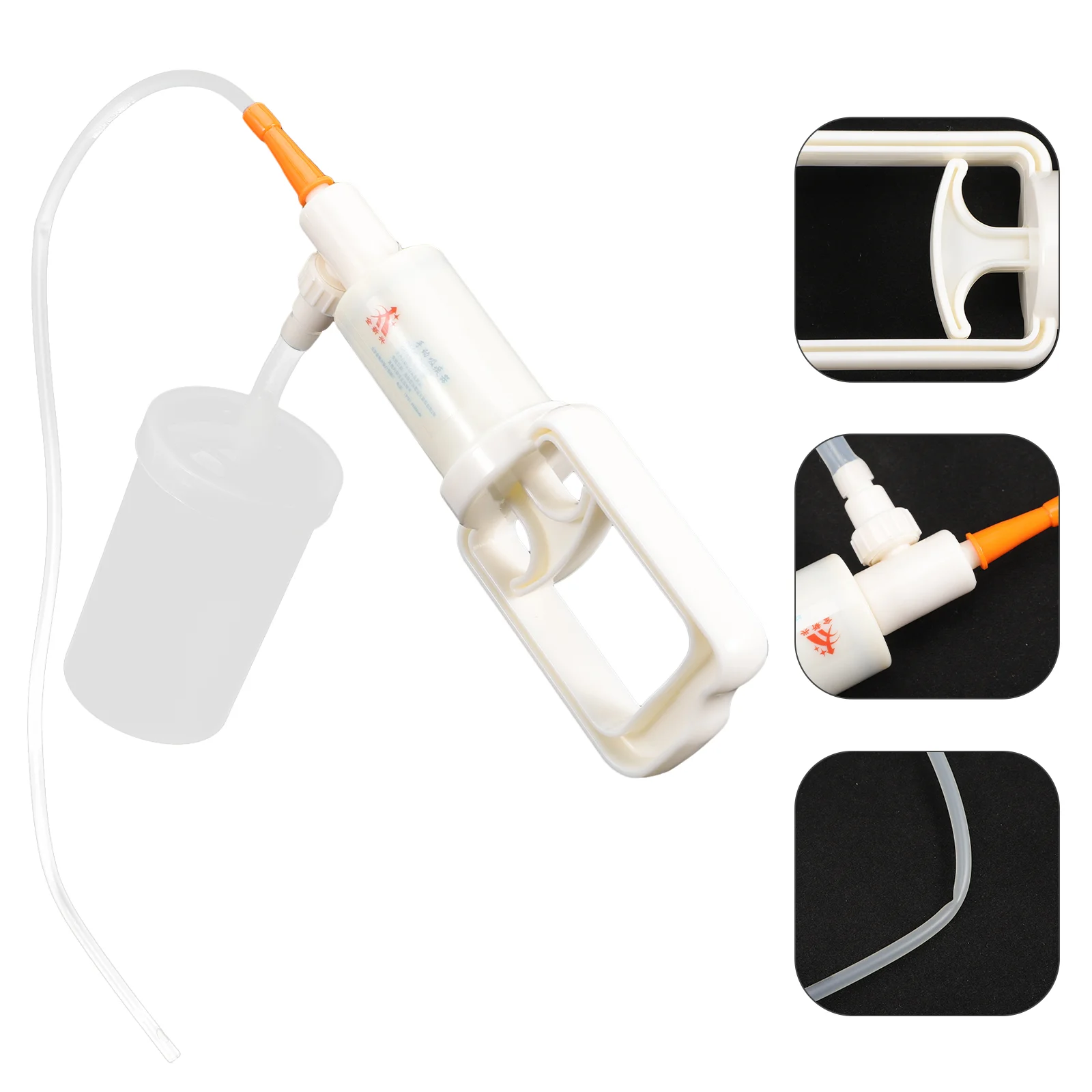 

Household Elderly Sputum Aspirator Phlegm Catheter Aspirator Suction Pump Manual