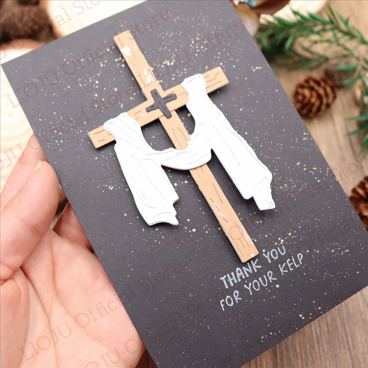 Crucifixion Dies New Metal Cutting Dies For DIY Scrapbooking Card Album Photo Decoration Embossing Folder