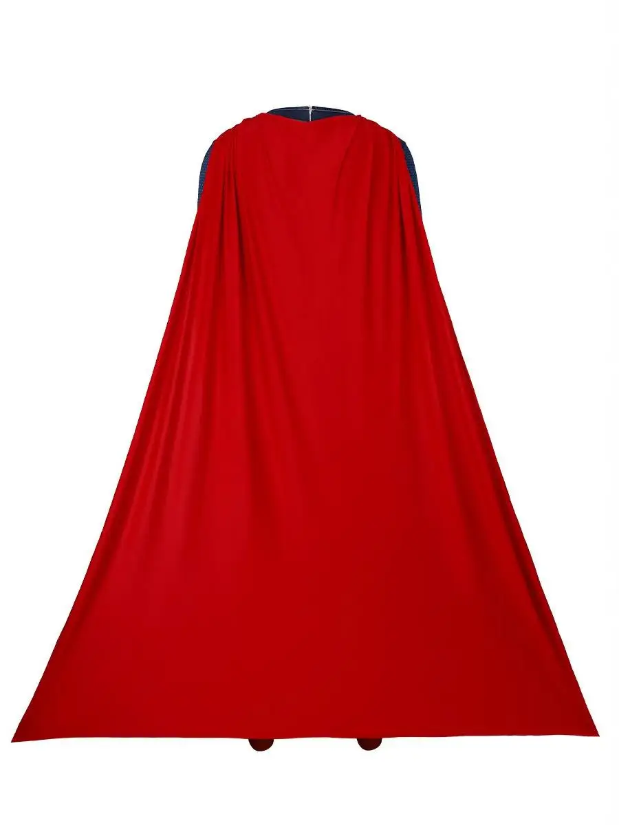 Loween cosplay corpo de aço clark kent papel plang palco desempenho traje material poliéster aparência autêntica