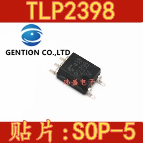 10PCS TLP2398 P2398 SOP-5 photoelectric coupler in stock 100% new and original