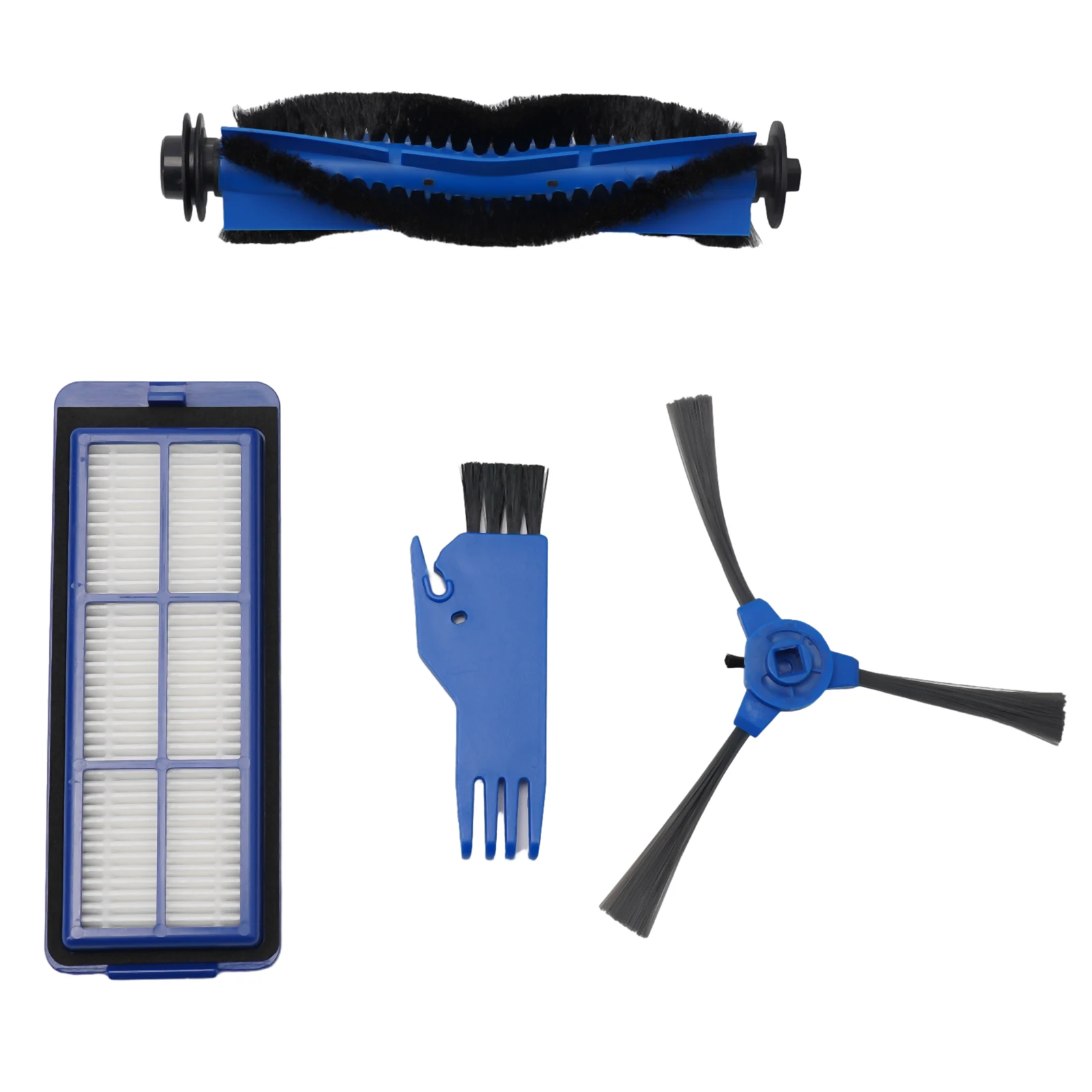 

Central Brush+Filters+Side Brushes+Cleaning Brush Kit For Robovac 11S Max Robot Vacuum Cleaner Replacement Parts