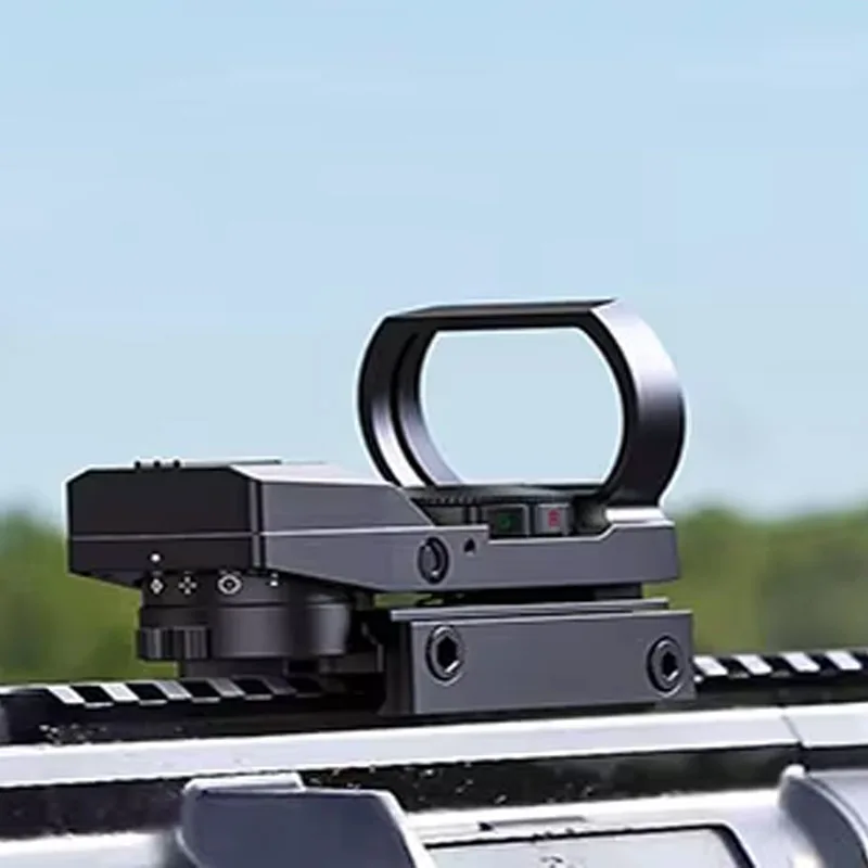 

FoxSpook Tactical Red Dot Sight Multi Reticle Motion Awake Hunting Reflex Sight31x21mm Large Window Picatinny Mount Rechargeable