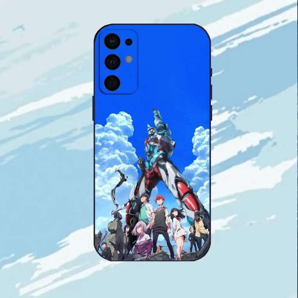 Чехол для телефона SSSS.Gridman для Samsung S25, S24, S23, S22, S21, S20, Plus, мягкий черный корпус